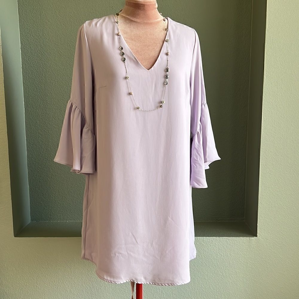 Chelsea28 Bell Sleeve Shift Dress - Picture 3 of 6